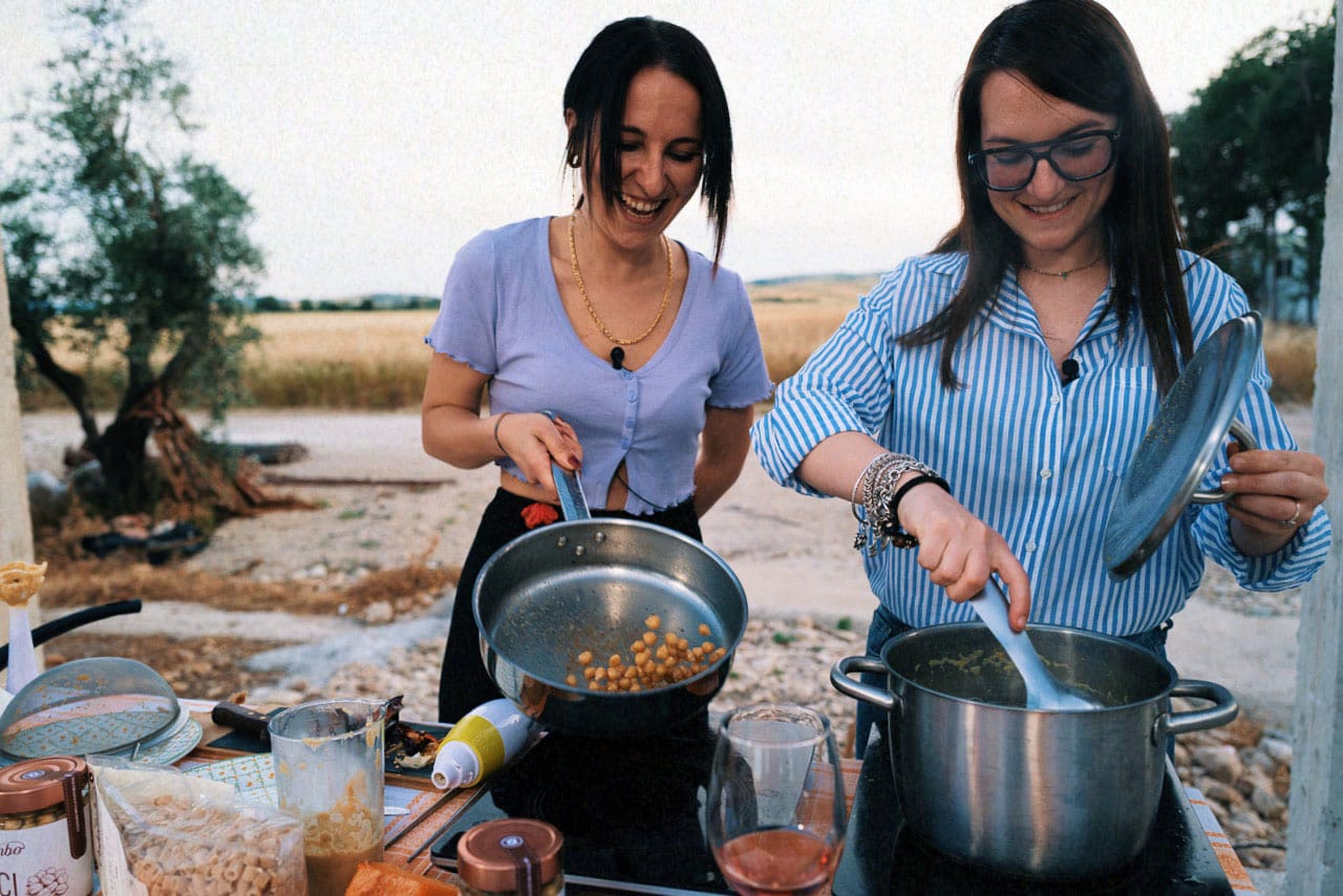 Ricetta tubetti e ceci Pasta Colombo